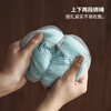 Frost Mountain enlarged and thickened bath ball, petal-shaped non-scattering bath ball, household soft foaming bath ball
