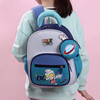 Kindergarten school bag for girls in primary, middle and large classes, lightweight burden-reducing spine protection for boys, cute children's backpack, Flying 618 Blue Gray Ultraman Kindergarten