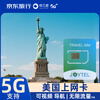 US phone card high-speed 5G mobile data Internet SIM card 10GB total capacity for 30 days