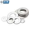 Guwanji 304 stainless steel thickened flat washer round gasket metal screw meson M2M3M4M5M6M8M10 5*12*2 (100 pieces)