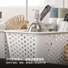 IKEA (IKEA) PLOGSVANG Storage Basket Desktop Bathroom Storage Box Student Dormitory White Storage Basket