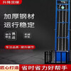 He Jiangong Small Freight Elevator Electric Hydraulic Lift Elevator Lifting Platform Home Warehouse Easy to Load and Unload Weighted and Thickened Version Rise 5 Meters Loading 500 Kg