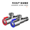 Steel pre-made products 304 stainless steel triangular valve, water stop valve, eight-figure valve, thickened 4-point hot and cold universal angle valve, thickened 4-point hot water (red label), one price