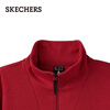 Skechers New Year's gift knitted pullover sweatshirt for women 2025 winter new long-sleeved jacket casual sportswear L425W012
