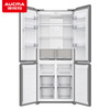 AUCMA 430L dual frequency conversion air-cooled frost-free-36 low-temperature cryogenic 0-embedded flat-embedded narrow body household refrigerator SDP silver ion deodorizing and sterilizing metal back plate BCD-460WPGXZ