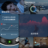 NUIBC smart ring Ring blood sugar blood pressure trend heart rate blood oxygen sleep black technology smart ring sports step counting waterproof care Huawei Samsung Xiaomi Huawei mobile phone universal silver size 10 finger circumference 62.1mm recommended 70-75kg