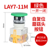 Delixi LAY7-11BN 11X/2 20X/3 11ZS 11D 11M button knob emergency stop reset switch LAY7-11M_Green