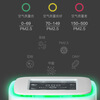 Desktop home countertop air purifier office smoke dust odor removal negative ion digital display purifier formaldehyde removal full English version