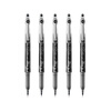 PILOT school stationery P500 black gel pen signature pen water pen 0.5 straight liquid ball pen stationery set office supplies brush question pen high-looking exam pen 5 pieces