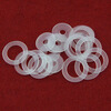 Jingxuan PE nylon soft plastic gasket rubber gasket thickened insulating flat gasket plastic round gasket M3M4M5M6-M15 8*12.5*0.8 50 pieces