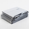 Work Partner Emergency Blanket Insulation Blanket 160*210cm 5 pieces/bag Emergency Mat Lifesaving Blanket Double-sided Lifestyle Blanket Insulation Sun Protection Double-sided Silver