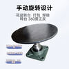 Turntable display Taiwan iron rotary table thickened load-bearing tray rotary table industrial bonsai special height 10 cm 30 cm disc