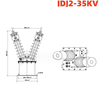 JDJ2-35 oil-immersed voltage transformer outdoor 35kV single-phase voltage transformer PT 35/0.22kV