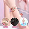 Xiaomi Fox children's electronic watch 6-12 years old only tells time, girl's electronic watch for exams Strawberry Bear-Paradise Master Fashionable and simple + waterproof luminous