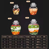 WCZ German Sichuan pickle jar household glass jar sealed jar pickle jar pickled sauerkraut special jar old-fashioned pickling 5 catties + inner lid lead-free + thick + clip + brush
