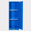 Baigang all-steel explosion-proof cabinet chemical safety cabinet flammable and explosive hazardous chemicals storage cabinet 22 gallon blue thickened version