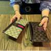 Kangaroo leather wallet for women, long style, new cowhide style, zipper, mobile, multiple card slots, large capacity, multi-function, Korean version, apricot