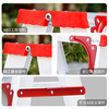 Ladder with step reinforcement and thickening aluminum alloy herringbone ladder folding household climbing stairs telescopic engineering loft 2.0 meters fully reinforced + leg reinforcement