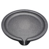 Korean round anycook baking pan thickened 5-layer medical stone non-stick large smokeless plate 38cm barbecue pot medium size