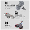 Zhenfan is suitable for Dyson vacuum cleaner accessories V10 suction head V7 filter element V8 scrubbing head brush head V11 filter V15 bracket V12 mop head slim extension rod V6 rolling brush electric mop head wet and dry use with Dyson V6 (free 4 mops)
