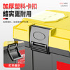 Thousands of people grabbed the multi-functional household hardware storage box, portable electrician's tool box, vehicle repair accessories box, foldable three-layer yellow dragon, 17 inches thick (excluding tools), hot product for returning to work