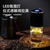 PGY Japan imported quality coffee grinder electric bean grinder grinding powder household small automatic grinding coffee beans portable second generation upgraded gilded version - Mocha Brown 102