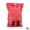 Rice fire blanket 1.5m fiberglass national standard fire certification equipment for home fireproof kitchen