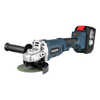 CLCEY Brushless Lithium Electric Angle Grinder Rechargeable Polishing, Grinding and Cutting Machine 158VF-15 Sections Two Batteries and One Charger + Paper Box