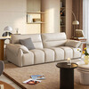 Lin's Home Sofa Living Room 2025 New Simple Cream Style Fabric Piano Key Large Family Straight Row Sofa Furniture BS060
