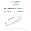 Remec Bone China Fragrant Small Soup Spoon 6 Pack Ceramic Spoon Rice Spoon Simple Bone China Spoon