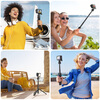 Ulanzi Youbasket MT-74 action camera extended tripod photo handle Gopro13/12 DJI action5Pro/4/3 selfie stick universal photography bracket accessories