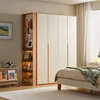 Lin's home log style wardrobe home bedroom small apartment finished wardrobe clothes storage cabinet UD6D