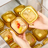 WELLMEET glass frozen soup packaging box food grade frozen soup refrigerator crisper soup stock chicken soup frozen storage special soup box 270ml 2-piece set