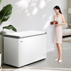 Haier 300L single temperature freezer small household small freezer commercial refrigeration and freezing dual-use conversion freezer small refrigerator frost reduction first-level energy efficiency BC/BD-300GHPDZ