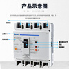 NM1LE leakage circuit breaker three-phase four-wire plastic case switch 6310025630800 125A 4p