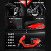 Jihe Phoenix high-performance electric motorcycle for commuting and taking out food, large pedal space, long endurance, lead-acid smart electric motorcycle, Aurora orange hill-climbing motor/front and rear double disc brakes/square box model 72V32ah/six brand new black gold batteries/ready to ride upon arrival