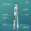 2-meter aluminum alloy folding level ruler, accurate, portable, multi-functional, high-precision construction engineering inspection ruler, 2-meter pointer type ruler