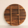 Fantasy fir pot lid round wok lid household old-fashioned thickened solid wood rural earth pot lid diameter 71CM