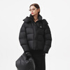 Tambor down jacket women's short removable hood profile thick winter outdoor warm jacket 5530538Z black 165