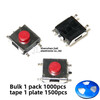 SMD switch 6x6x31 micro switch touch button 4 pins 5 pins braiding 6*6*3.1 / patch 4 pins (1500 pieces)