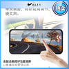 Car exterior CMS electronic rearview mirror left and right side driving recorder AI lane change assist BSD blind spot monitoring and early warning A5 dual-channel dual-screen electroplated silver