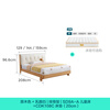 Lin's Home Children's Bed Solid Wood Boys and Girls Bedroom Bed 1.35 Meters Single Bed Princess Bed 2025 New SD9A