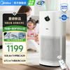 Midea maternal and child certified medical grade air purifier decomposes, removes formaldehyde, removes smoke odor, removes cat hair, pet 99.99% sterilizes, removes viruses, removes haze and pollen air sterilizer 6-stage purification medical grade RX600