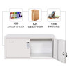 Bun Peng iron cabinet file cabinet split five-section file five-layer book information financial voucher office storage single section cabinet 1.3 ordinary style