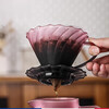 PGY Japan imported high-quality blackberry hand-brewed coffee filter cup sharing pot set drip-type household glass coffee utensils blackberry glass filter cup