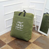 Extra large thick canvas luggage bag quilt large capacity denim bag migrant worker bag backpack travel bag moving bag military green extra large (88L thickened 73*55*22cm