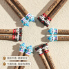 Corn (CORN) children's chopsticks for primary school students 3 years old and above 6 years old wooden household eating food grade Nezha cute one person
