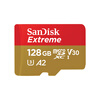 SanDisk 128GB TF (MicroSD) memory card 4K speed gold card A2 V30 U3 driving recorder action camera drone surveillance memory card read 190MB/s