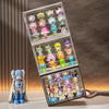 Haofanjie Figure Cabinet Display Cabinet Blind Box Display Box Bubble Mart Display Rack Storage Box Acrylic Doll Figure Box Fully Transparent Extra Large/Built-in 4 Layers Acrylic Fully Transparent, Magnetic Door, With Stickers