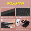 High-density eva sponge strip single-sided self-adhesive sealing strip door seam sealing strip shock-absorbing pad anti-collision anti-slip caulking anti-shock buffer pad fire-retardant patch foam foam board rubber pad black sponge tape conventional / flame retardant 15 mm wide * 5 meters long * 3 mm thick